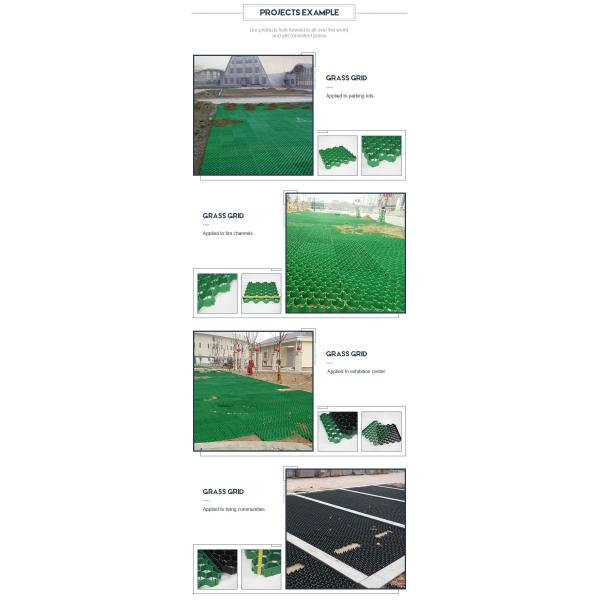 Heavy-Duty HDPE Grass Paver Grid for Permeable Ground Reinforcement, Driveways, Parking Lots, Landscaping, and Lawn Stabilization