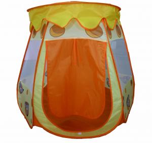China Pretty pumpkin cut cheap kids play part tent popup， oudoor and indoor，kids  tent on sale