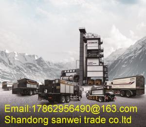China 180T Automatic Portable Asphalt Mixing Plant 1080m2 3000KG / Batch DLB-3000 on sale
