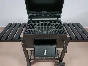 Quality 40kg Weight Charcoal BBQ Grill  23.7 Inch Portable Camping Grill With Wheels wholesale