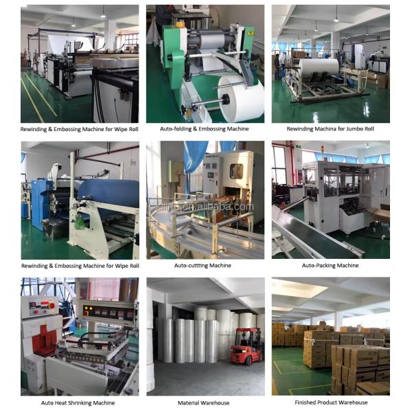 Technical specifications of cleaning wipes