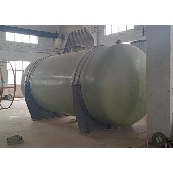 Food Brewing Vertical FRP Chemical Storage Tank Easy Installation 18000 Gallon