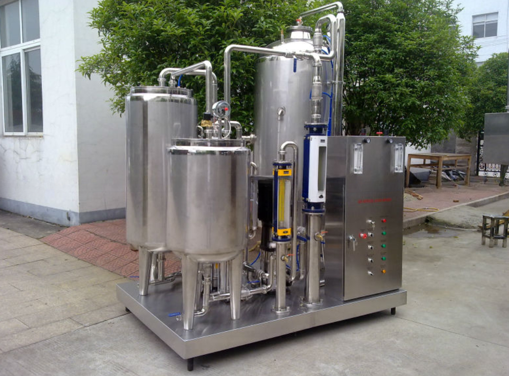 Field Maintenance and Repair Service QHS Series 2000-3000L/H Carbonated Drinks CO2 Saturator