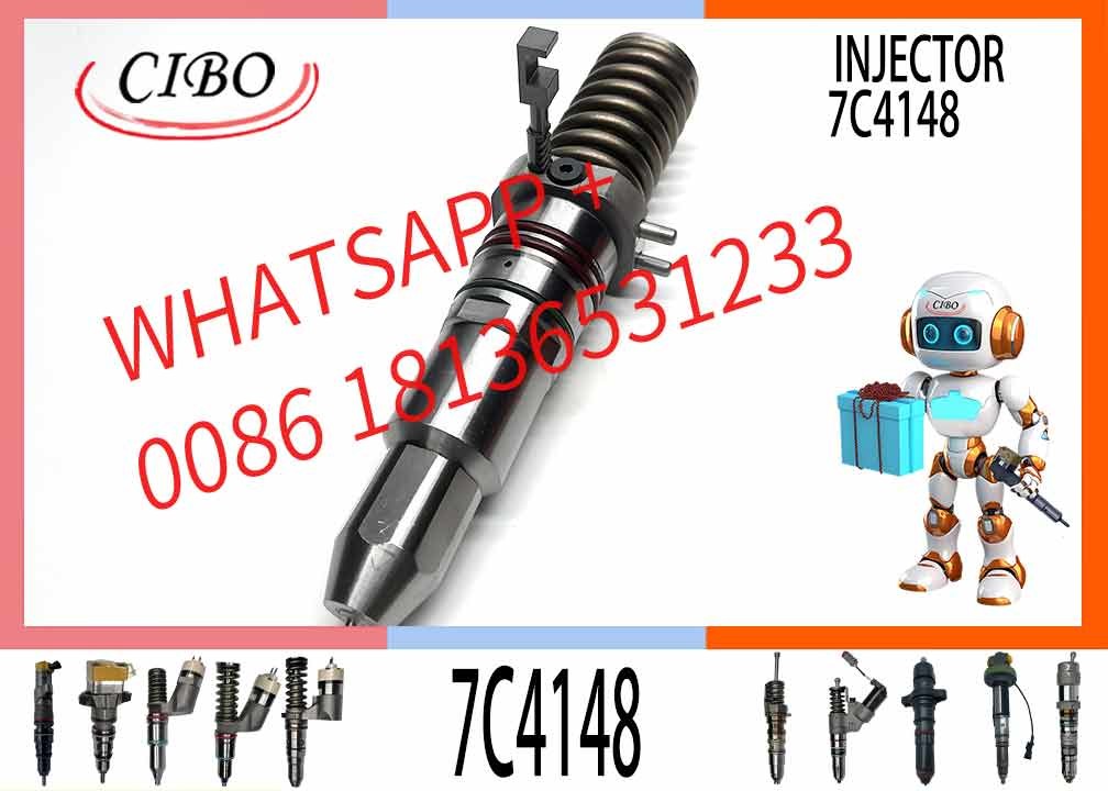 Real Fuel Injector 7C4148 7C-0345 7C-4175 OR-3051 7E-9983 9Y-4544 For C+ Engine 3512A Series