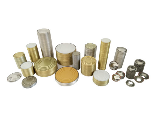 Custom Manufacture Easy Open Pull Cover Food Cans Tinplate Easy Open Lid