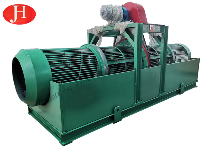 Quality Dry Sieve SS Cage Cleaning Fufu Processing Machine 25t/H wholesale