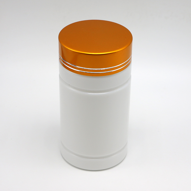 Pharmacy 200mL HDPE Plastic Bottles with Screw Cap and Straight Cylinder Shape