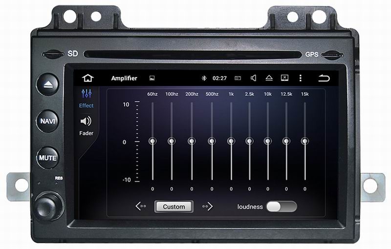 Ouchuangbo 7 inc car gps player system for Land Rover Freelander 2004-2007 with android 7.1 bluetooth USB Wifi video