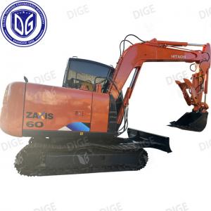 Quality Gently Used ZX60 6 Ton Used Hitachi Excavator With High Quality Components wholesale