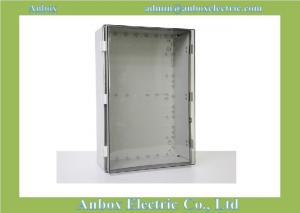 China 600x400x220mm ip66 PC clear waterproof hinged plastic box hinged box on sale