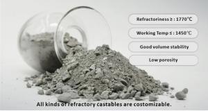 Quality High Strength Alkali Resistant Refractory Ultra Low Cement Castable High Alumina wholesale