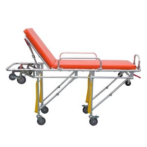 Quality Mobile Ambulance Collapsible Stretcher Ems Gurney OEM Ambulance Trolley wholesale