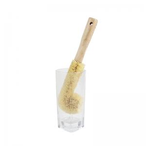 Quality Wooden Coconut Cleaning Brush For Cups Decanters Bottles wholesale