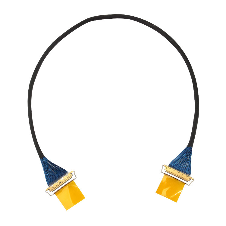 20 Gbps/Lane Mini Coax Cable High Data Rate Transfer For Thunderbolt 3 20633 40T 01 lvds display connector