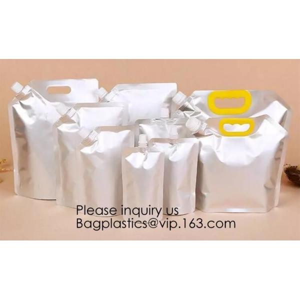 500ml Spouted Bag Laundry Detergent Liquid Pouch Aluminum Foil Spout Pouch,transparent spouted bag liquid water bags pac