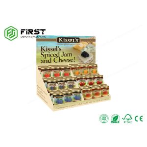 Customized CMYK Printed PDQ Display Recyclable Paper Cardboard Counter Display