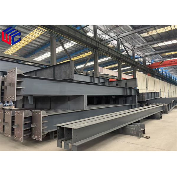 Heavy Load prebuilt metal Steel Structural Buildings Fabrication Anti Corrosion