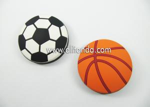 China Round shape basketball football shape personalized mini portable bottle opener custom as for promotional gifts on sale