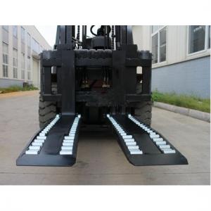 China Wheel Forks Forklift Truck Attachments For Lifting , Carbon Steel Pallet Fork Extensions on sale