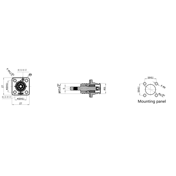 Energy Storage Terminals & High-Voltage Battery Connectors; Waterproof Energy Storage Connectors (70A–500A) — High-Voltage, High-Current Output