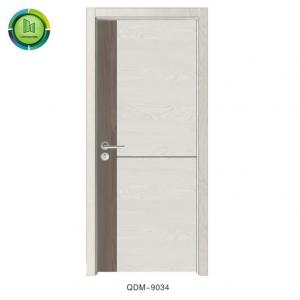 China High Temperature Resistant WPC Solid Door , CE Certified Customized Wooden Doors on sale