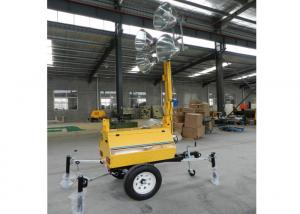 Quality Metal halide mobile light tower power generator /  trailer light tower 5kw 10kw 20kw wholesale