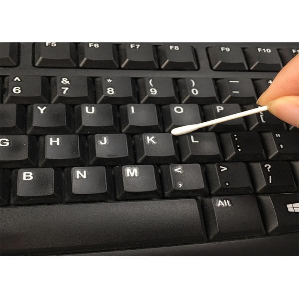 Industrial Dust Free Paper Stick Mini Hard Sharp Long Pointed Cotton Swabs