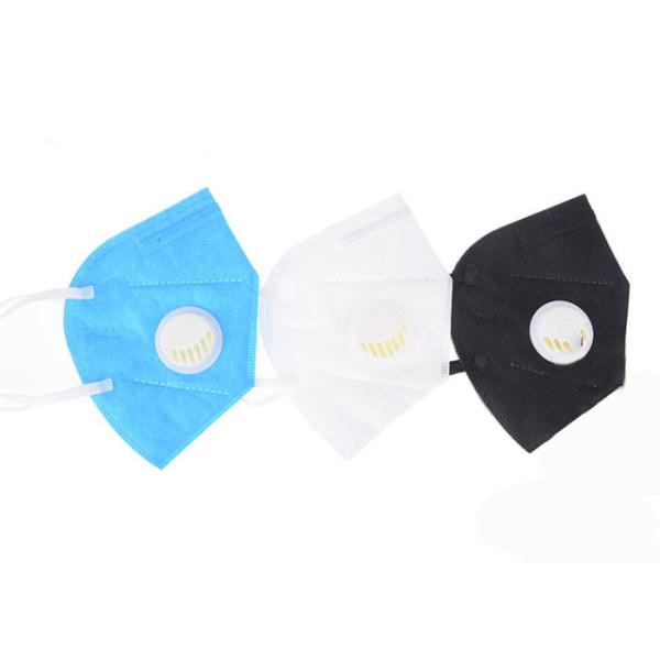 Anti - Dust Valved N95 Respirator Mask N99 Easy Degradation Customized Size
