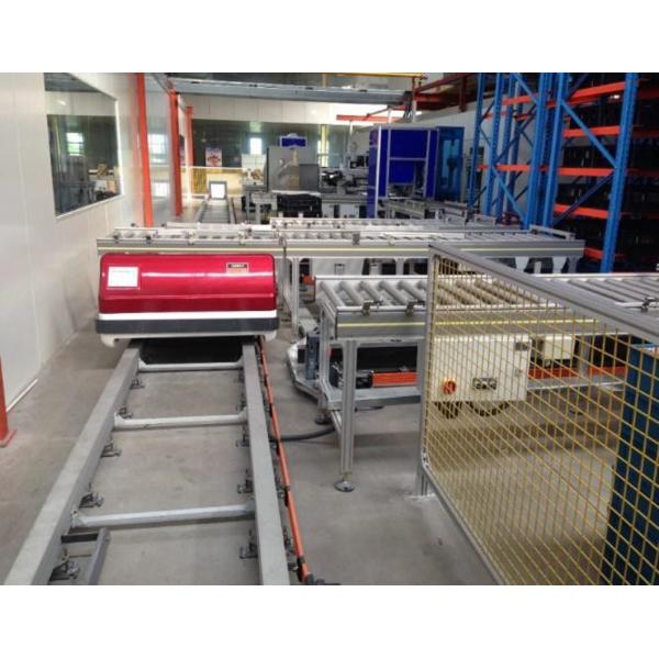 1700kg RGV Warehouse Shuttle System MHS Vehicle Shape Bus Type PLC