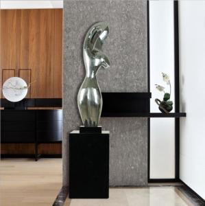 Quality Indoor Metal Sculptures Modern Style Long Lasting For Hotel Decoration wholesale