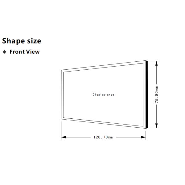 800x480 Resolution 5 Inch HDMI Display For Raspberry Pi Clear Image