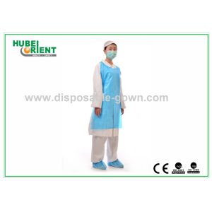 Quality Anti Oil Smooth Surface Disposable PE Apron Without Sleeves wholesale