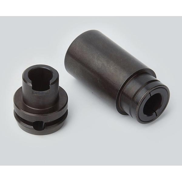 Feeding Mouth CNC Precision Turned Parts Acidproof Black Finishing