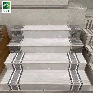 Grey Porcelain Full Body Tiles 300x1200 Marble glossy design