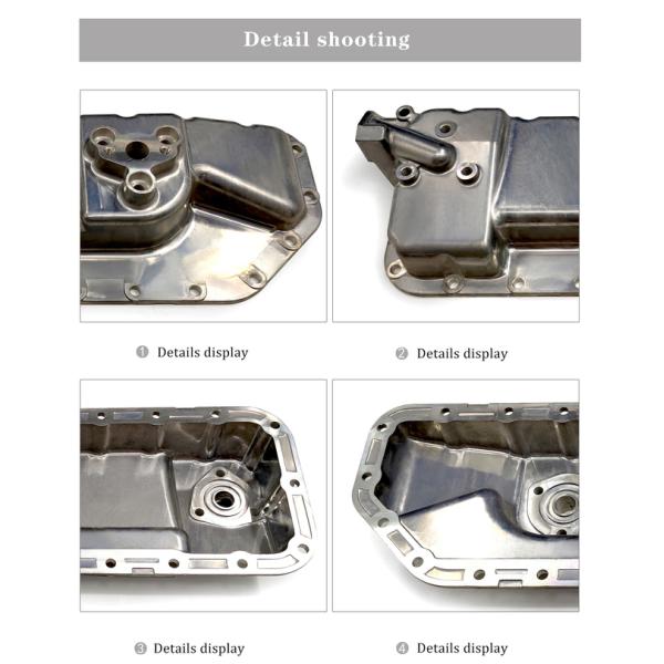 High Performance Engine Parts Oil Cooler Cover For ISUZU 6QA1