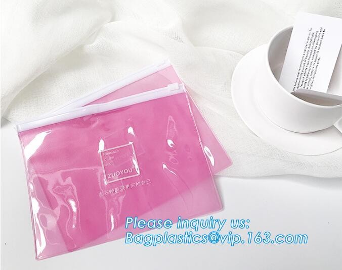 promotional PVC documents bag for school ESD Cleanroom Stationery ESD Plastic PVC String Lock Carrying Document File Bag