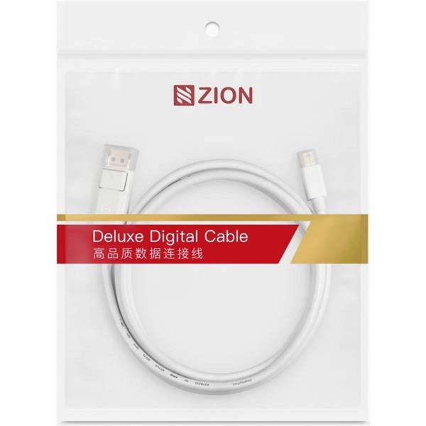 4K MiniDP to DisplayPort Cable High-Performance 4K Video Cable for Monitors Laptops PCs
