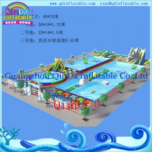 China Inflatable Swimming Pool with Slide, Frame Pool Slide, Mobile Pool, Pool Park on sale