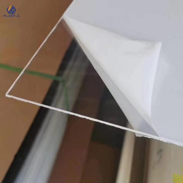 1250x2450mm Custom Cast Acrylic Sheets UV Resistant 3mm 4mm 5mm Thick