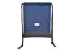 600D Polyester Drawstring Backpack , Water Resistant Custom Pull String Bags