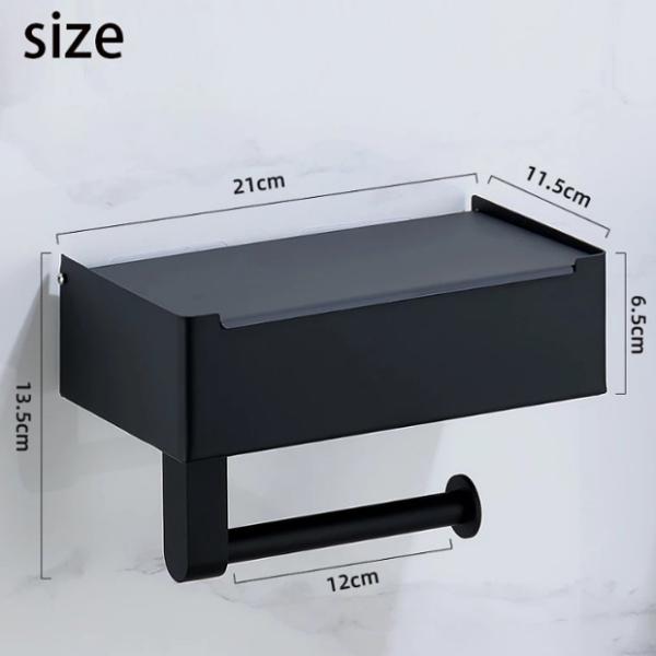 Wall Mounted Stainless Steel Toilet Paper Holder For Bathroom