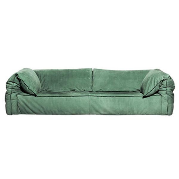 Ergonomic Belize Fabric Sectional Couch Living Room Sofa Luxury Modern