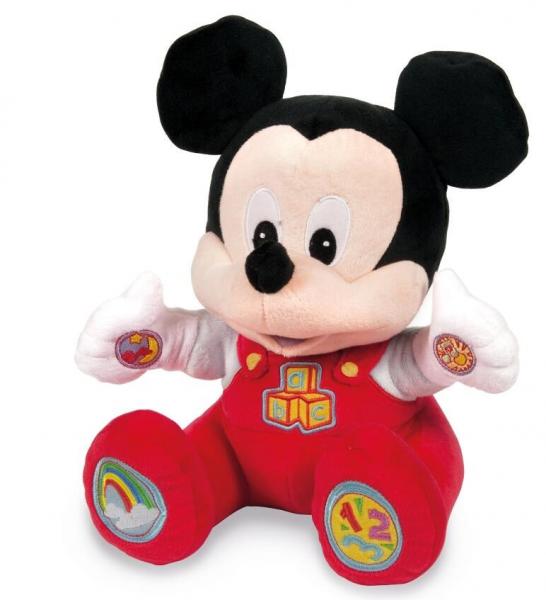Cheap Disney Mickey Mouse Baby Mickey Talking Soft Toy 30cm for sale