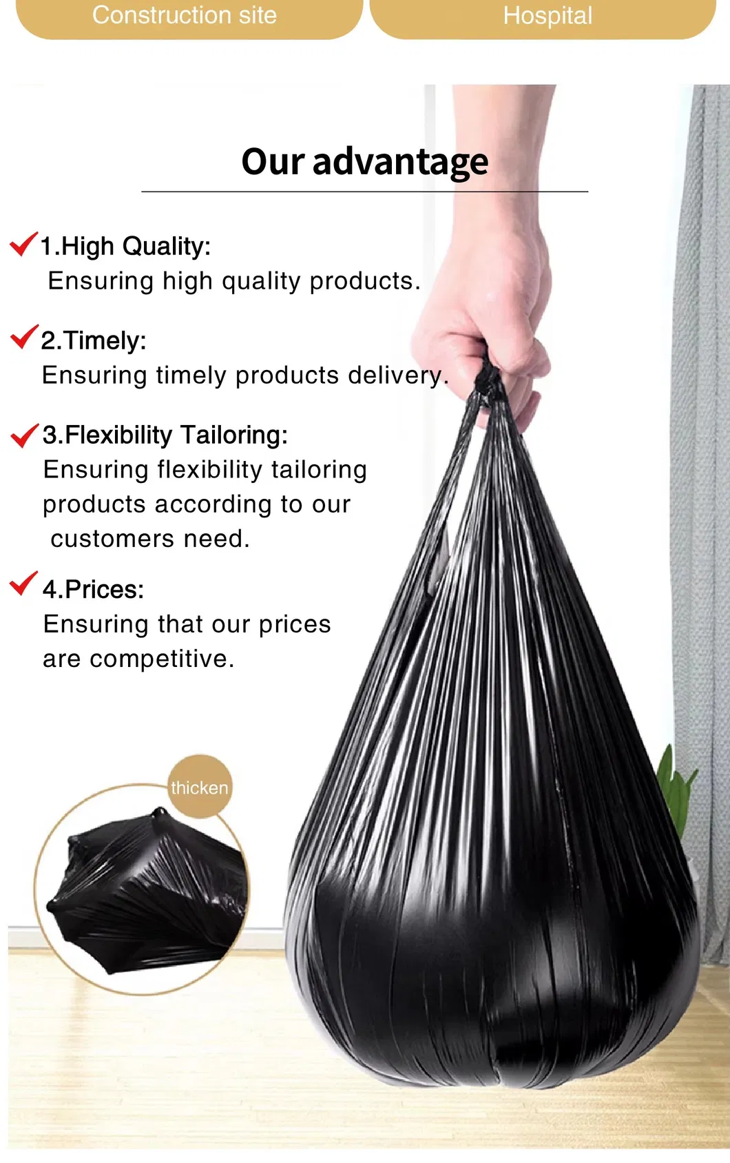 Plastic Pallet Cover and Storage Bag Furniture Cover: Waterproof, Dustproof, High Quality, Competitive Price and Own Factory