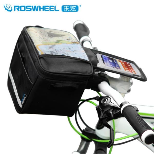 Texture series handle bag fashion practical bicycle handlebar bag