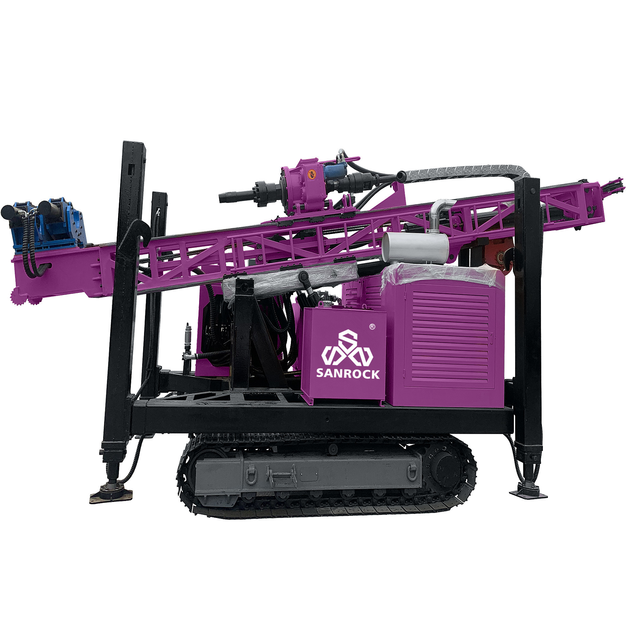 Reverse Circulation Core Drilling Rig Borehole Drilling Machine Hydraulic RC Drilling Rig