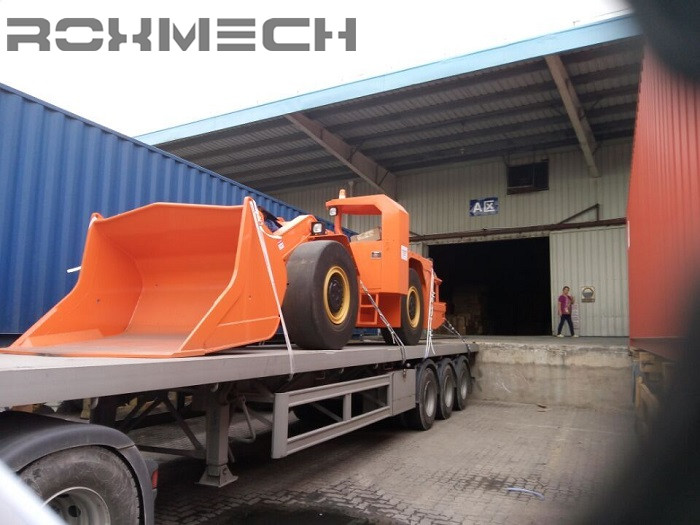 Underground mining Load Haul Dump Machine LHD Loader with CE RL-3 Wheel Loader for Underground Project
