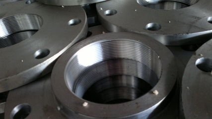 Quality DIN2561 oval flange with neck threaded PN16 wholesale