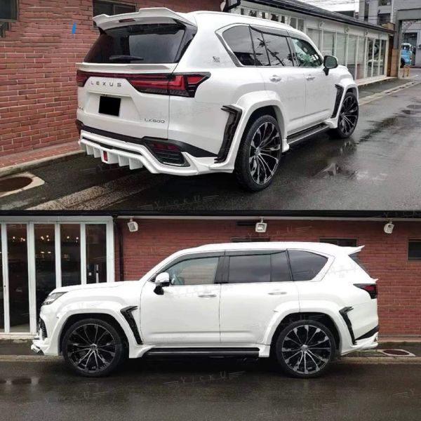 ASP Style FRP Volkswagen Scirocco Body Kit Car Rear Bumper Diffuser Hood OEM