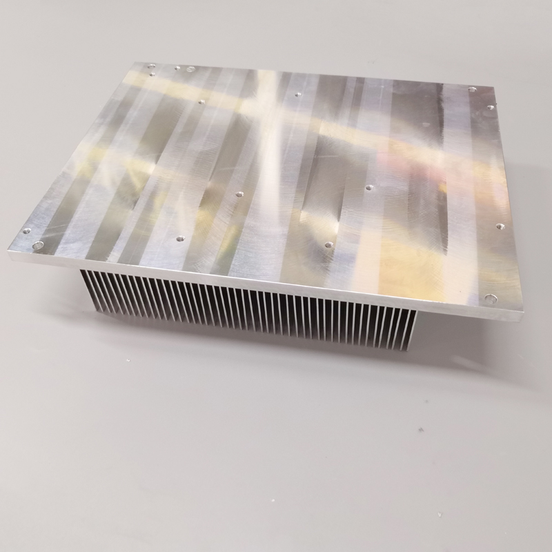 IGBT Antirust Large Aluminum Heat Sink Electronic Components Pitch 4mm